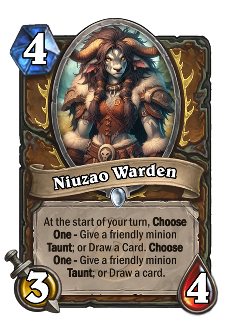 Niuzao Warden