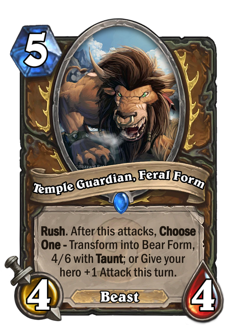 Temple Guardian Feral Form