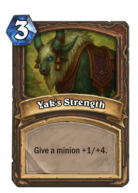 Yak's Strength