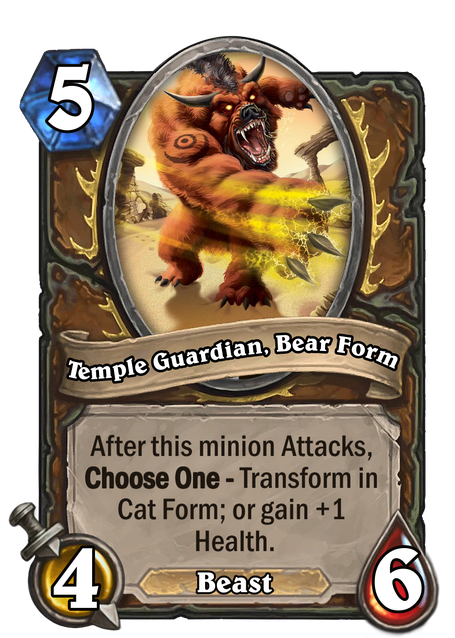Temple Guardian Bear Form