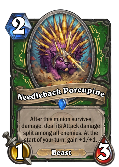 Needleback Porcupine