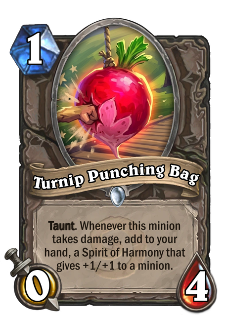 Turnip Punching Bag