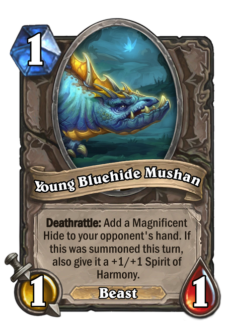 Young Bluehide Mushan