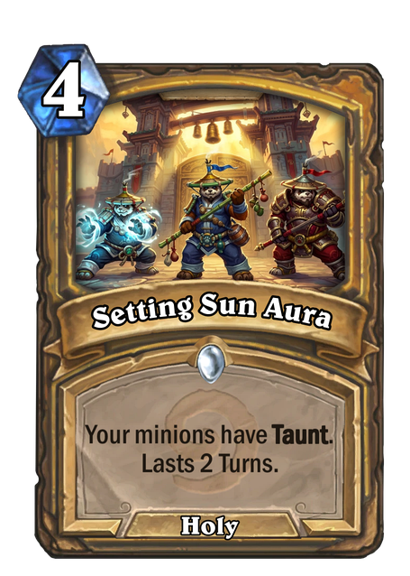 Setting Sun Aura