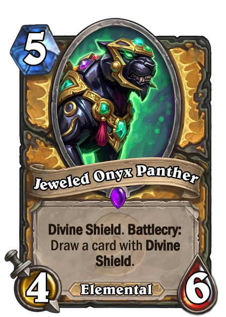 Jeweled Onyx Panther