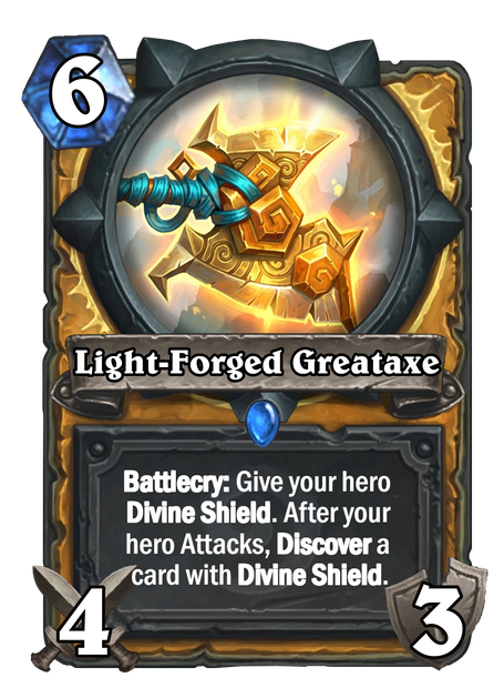 Light-Forged Greataxe