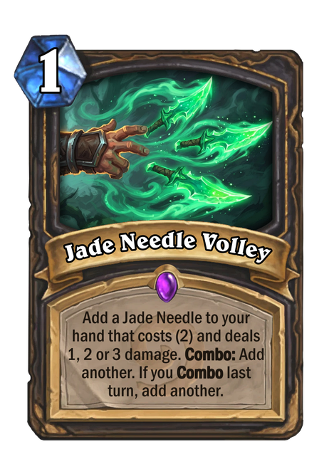 Jade Needle Volley