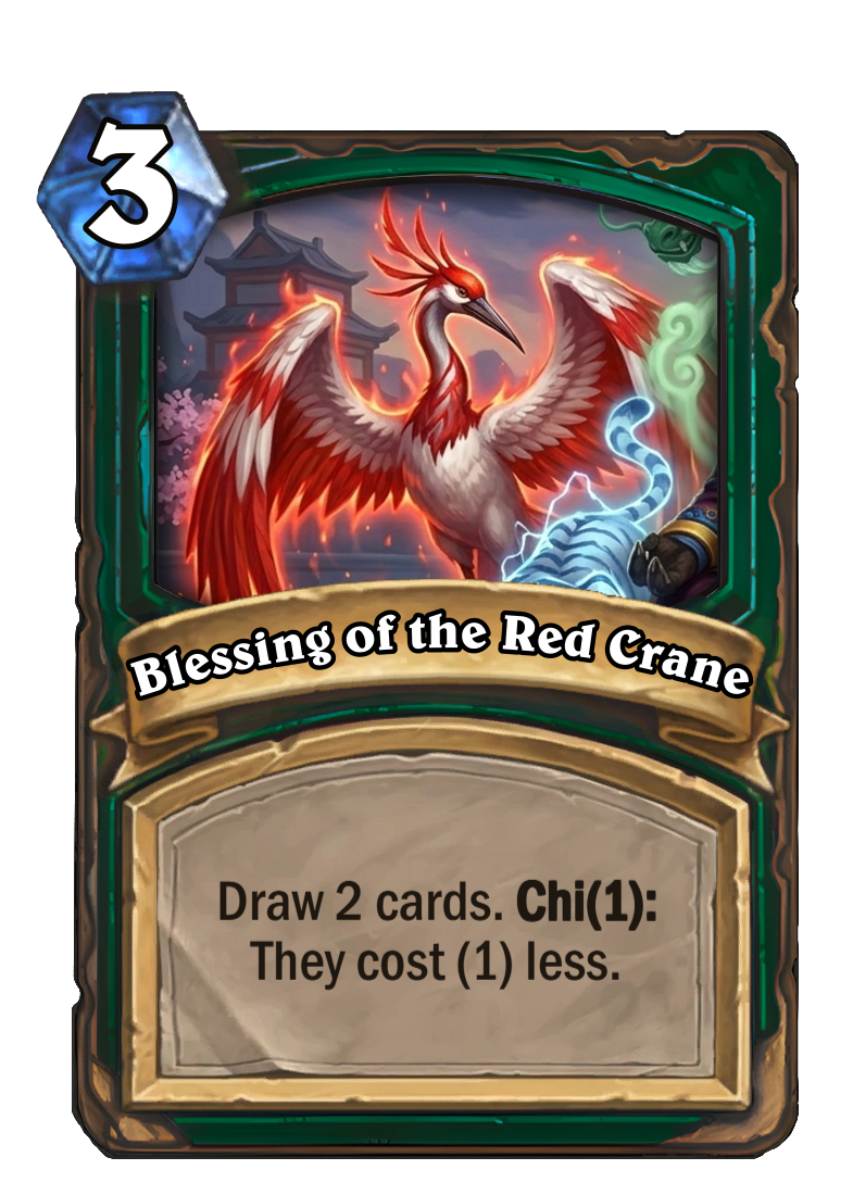 Blessing of the Red Crane