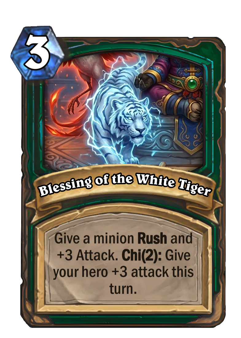 Blessing of the White Tiger